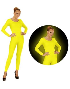 Gelber, fluoreszierender Body für Frauen