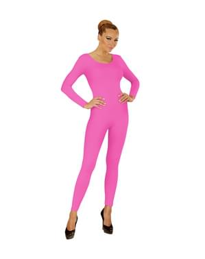 Fluoriserend roze bodysuit