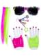 Girls' 80's costume kit
