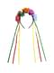 Adults' multicolour roses Catrina headband