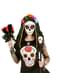 Adults' multicolour roses Catrina headband