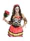 Adults' multicolour roses Catrina headband