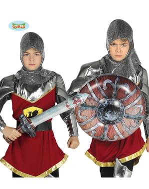 Inflatable मध्ययुगीन ढाल और तलवार सेट