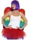 Ailes en plumes multicolores adulte