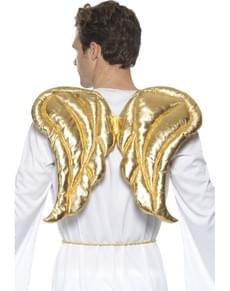 Vycpaná andělská křídla pro dospělé zlatá