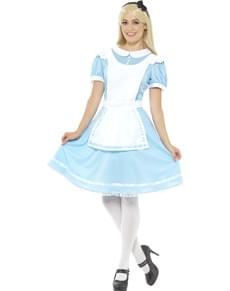 Alice im Wunderland Kostüm für Damen