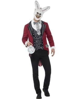 Erkekler için dakik tavşan kostümü