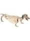 Pølsehund skjelett dekorativ figur