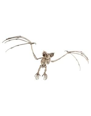 Figura decorativa de esqueleto de murciélago