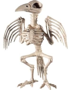 Kuş iskeleti dekoratif figür