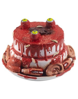 Zombie torta z častí ľudského tela