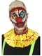 Gorjeira de palhaço amarela ensanguentada para adulto