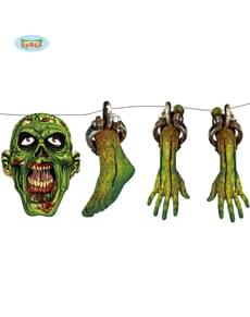 Destroyed zombie banner