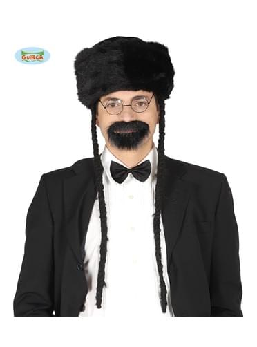 Gorro ortodoxo peludo para adulto