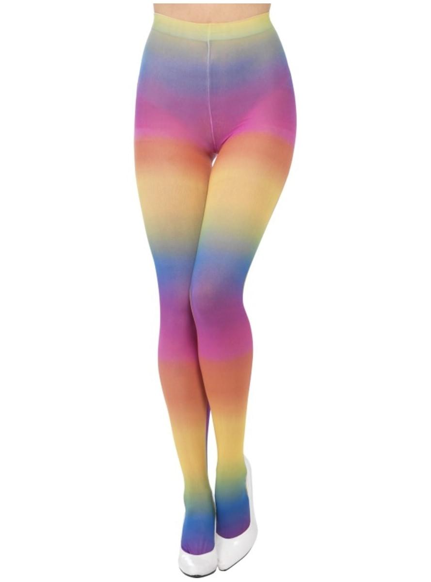 Women's multicolour hippy tights