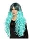Women's bleached tourqoise wig