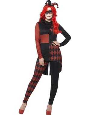 Verdächtiges Harlekin Kostüm für Damen