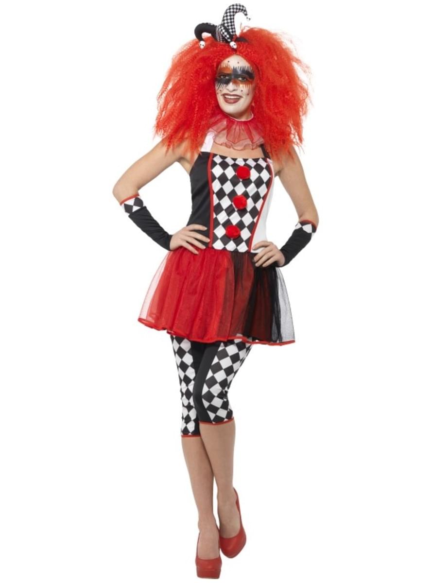 women 39 s sinister harlequin costume the coolest funidelia mickey mouse christmas holder