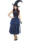 Women's midnight witch costume