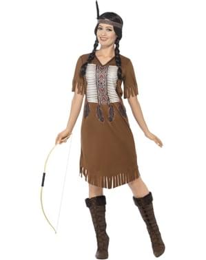 Disfraz de india nativa americana para mujer