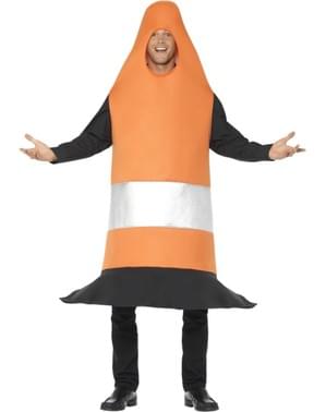 Adults' orange rabbit costume