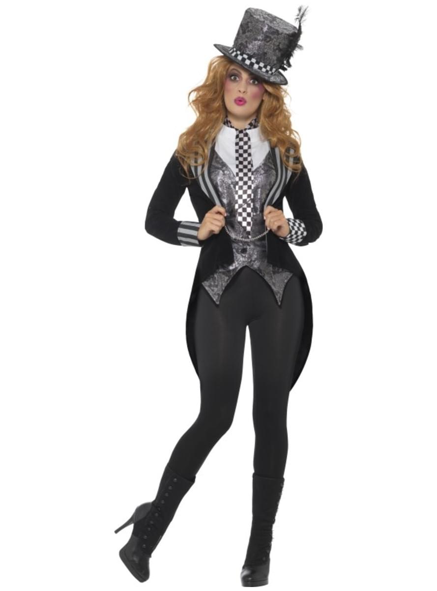 Miss Hatter kostuum voor vrouw