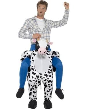 Costume Ride On da vacca per adulto