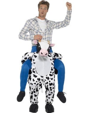 Piggyback krava kostum za odrasle