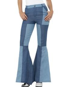 Women's 60's flared trousers