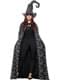 Fekete és szürke boszorkány köpeny felnőtteknek