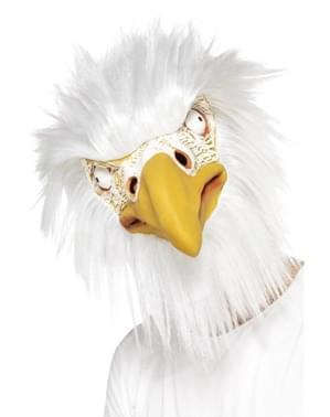 Masque aigle poilue adulte