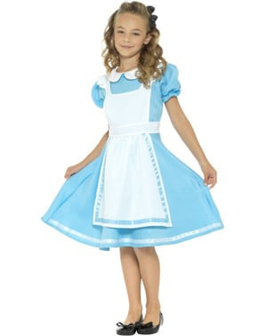 Alice kostuum van wonder voor meisjes