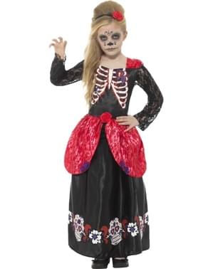Costume Dia de los Muertos per bambina