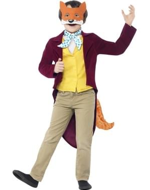 Disfraz de fantástico Mr Fox Roald Dahl para niño