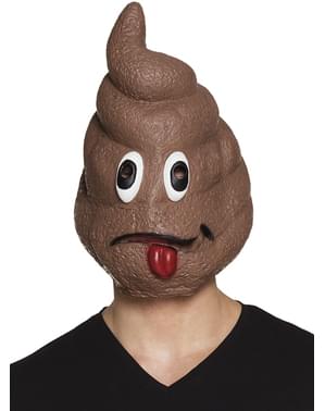 Poo face mask for adults