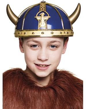 Capacete de viking mauzão para menino