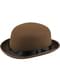Chapeau melon steampunk marron adulte