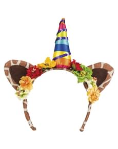 Bandolete unicórnio da selva para adulto