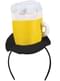 Beer mug headpiece for adults