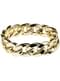 Gold chain pimp bracelet for adults