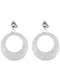 Silver sevillana earrings