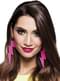 Pendientes de rayo rosa para mujer