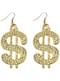 Серьги Pimp Dollar sign
