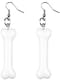 Boucles d’oreilles os préhistorique femme