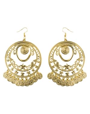 Belly Dance coin earrings