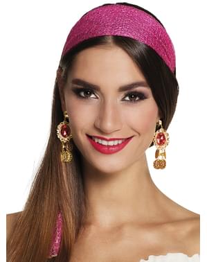 Anting buganvilla Gypsy untuk wanita