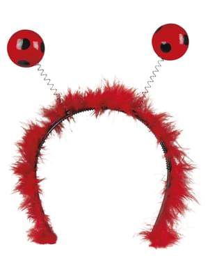 Serre-tête coccinelle femme