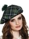 Green Scottish beret