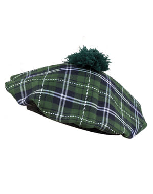Skotský baret zelený