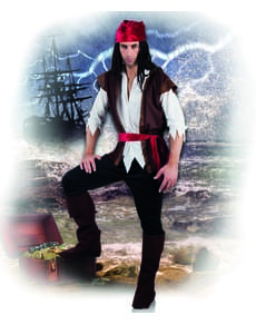 Costume da pirata imprevedibile per uomo